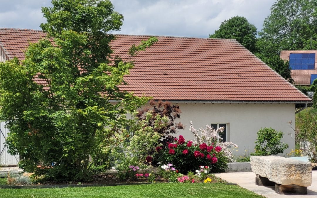 Des arbres et massifs décoratifs pour un jardin d’exception